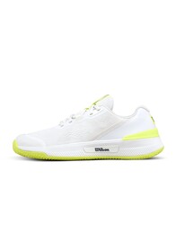 Wilson Kadın Tenis Ayakkabısı Intrigue Pro OZ - White/Safety Yellow/Navy Blazer US 6 EUR 36 2/3 WRS335860U060 - Thumbnail