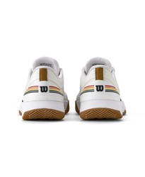 Wilson Kadın Tenis Ayakkabısı Intrigue Tour Clay RG - White/Bone Brown/Gum US 7 EUR 38 WRS334520U070 - Thumbnail