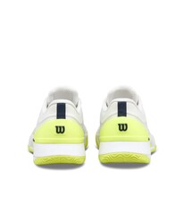 Wilson Kadın Tenis Ayakkabısı Intrigue Tour OZ - White/Safety Yellow/Navy Blazer US 8 EUR 39 1/3 WRS335930U080 - Thumbnail
