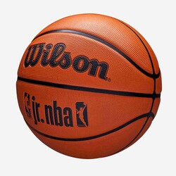 Wilson Basketbol Topu JR NBA DRV Fam Logo Brown Size 6 WZ3013001XB6 - Thumbnail