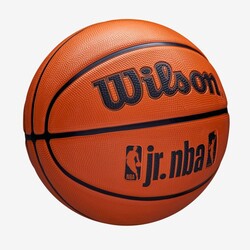 Wilson Basketbol Topu JR NBA DRV FAM LOGO Brown Size:7 WZ3013001XB7 - Thumbnail