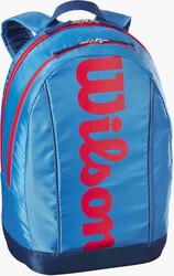 Wilson Tenis Çantası Junior Bacpack Blue/Orange WR8023802001 - Thumbnail