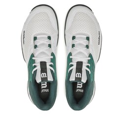 Wilson Erkek Tenis Ayakkabısı Kaos Devo 2.0 Wh/Evergree US 10.5 EUR 44 2/3 WRS330300E105 - Thumbnail