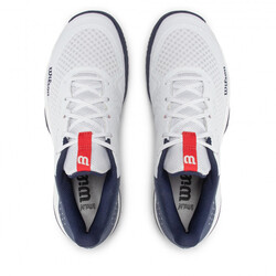 Wilson Erkek Tenis Ayakkabısı Kaos Stroke 2.0 Wh/Peacoat/RD 9 WRS328840E090 - Thumbnail
