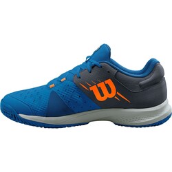 Wilson Erkek Tenis Ayakkabısı Kaos Comp 3.0 Classi/Peacoat/Orange UK 10.5 EUR 45 1/3 WRS328750E105 - Thumbnail