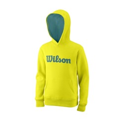 Wilson Genç Kapşonlu Script Cotton PO Hoody WRA7692X - Thumbnail