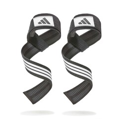 Adidas Kaldırma Destek Kayışı - Lifting Straps - Black/White ADST-13000BK - Thumbnail