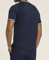 Wilson Erkek M Court Performance Crew Tenis Tişörtü - Classic Navy S WM00310511DBCS - Thumbnail