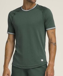 Wilson Erkek M Court Performance Crew Tenis Tişörtü - Sycamore 2XL WM00310411NVD2XL - Thumbnail