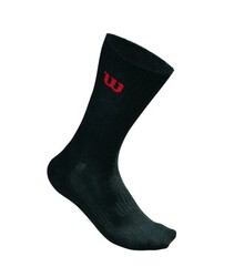 Wilson - Wilson Erkek Çorap M Crew Sock 3PR/PK Black OSFA WRA803002