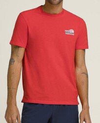 Wilson Erkek M Easy Street Tee Tişört İnfrared/Clna L WM00009511RDBL - Thumbnail