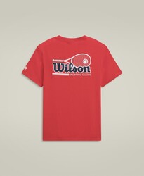 Wilson Erkek M Easy Street Tee Tişört İnfrared/Clna M WM00009511RDBM - Thumbnail