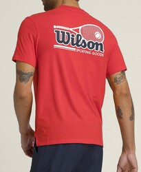 Wilson Erkek M Easy Street Tee Tişört İnfrared/Clna S WM00009511RDBS - Thumbnail