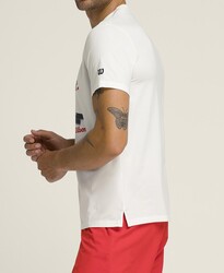 Wilson Tenis Erkek Tişört M Easy Street Tee Sandrift 2XL WM00009511GYC2XL - Thumbnail