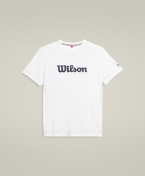 Wilson - Wilson Tenis Erkek Tişört M Easy Street Tee Bright White / Classic Navy 2XL WM00009331WTA2XL