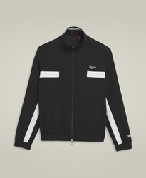 Wilson Tenis Erkek Ceket M Grand Slam Jacket - Black/White L WM00316411BKAL - Thumbnail