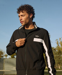Wilson Tenis Erkek Ceket M Grand Slam Jacket - Black/White S WM00316411BKAS - Thumbnail