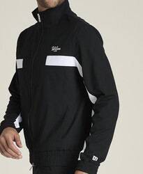 Wilson Tenis Erkek Ceket M Grand Slam Jacket - Black/White XL WM00316411BKAXL - Thumbnail