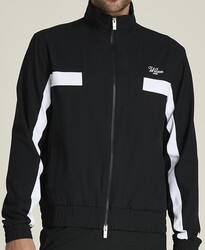 Wilson Tenis Erkek Ceket M Grand Slam Jacket - Black/White 2XL WM00316411BKA2XL - Thumbnail