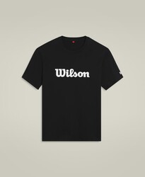 Wilson - Wilson Erkek Tişört M Team Graphic Tee - Black L WM00290511BKAL