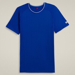 Wilson - Wilson Erkek Tişört Team Seamless Crew Royal Blue S WM00282411DBOS