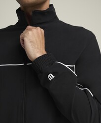 Wilson Team Woven Jacket Colorblock Erkek Tenis Ceketi - Siyah S WM00294411BKAS - Thumbnail