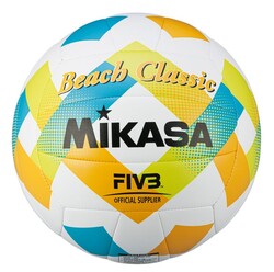 Mikasa - Mikasa BV543C-VXA-LG Sentetik Deri Plaj Voleybol Topu