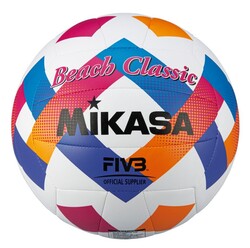 Mikasa - Mikasa BV543C-VXA-O Sentetik Deri Plaj Voleybol Topu