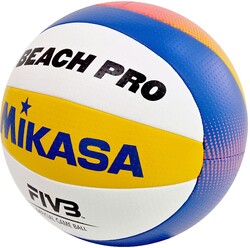 Mikasa BV550C-WYBR FIVB Onaylı Sentetik Deri Beach Resmi Voleybol Topu - Thumbnail