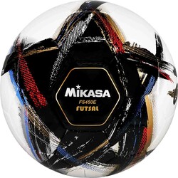 Mikasa - Mikasa FS450E-BK FQP Sentetik Deri Fifa Onaylı Futsal Maç Topu 4 Numara