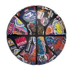Wilson NBA All Team Retro Basketbol Topu - 7 Numara - WZ4028501XB7 - Thumbnail