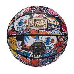 Wilson NBA All Team Retro Basketbol Topu - 7 Numara - WZ4028501XB7 - Thumbnail