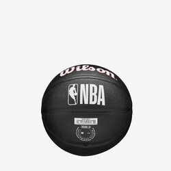 Wilson Mini Basketbol Topu NBA TEAM TRIBUTE MINI BLACK CHI BULLS WZ4017602XB3 - Thumbnail