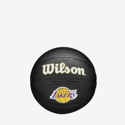Wilson - Wilson Mini Basketbol Topu NBA TEAM TRIBUTE MINI BLACK LA LAKERS WZ4017601XB3