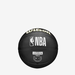 Wilson Mini Basketbol Topu NBA TEAM TRIBUTE MINI BLACK LA LAKERS WZ4017601XB3 - Thumbnail