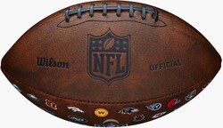 Wilson Amerikan Futbol Topu NFL OFF THROWBACK 32 TEAM LOGO WTF1758XBNF32 - Thumbnail