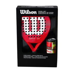 Wilson - Wilson Padel Seti OPTIX XP PADEL KIT BOX SKU RED Grip 2 WR202110U2