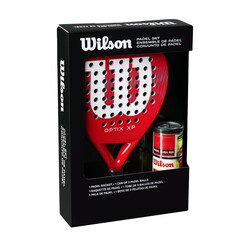 Wilson Padel Seti OPTIX XP PADEL KIT BOX SKU RED Grip 2 WR202110U2 - Thumbnail