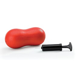 Stott Pilates - Merrithew Health & Fitness Peanut Ball, Large, with pump (red) ST-06263