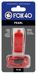 Fox 40 Pearl Safety Düdük Kirmizi - İpli 9703-0108 - Thumbnail