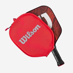 Wilson Padel Kılıfı Pickleball Cover Red/Gray WR8905601001 - Thumbnail