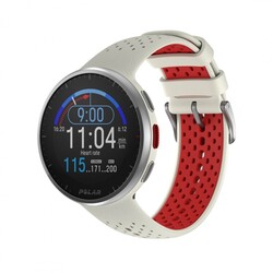 Polar - Polar Pacer Pro Gelişmiş GPS Koşu Saati WHI/RED S-L