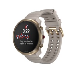 Polar Vantage M3 Akıllı Özelliklere Sahip GPS'li Çoklu Spor Saati GREIGE/GOLD S-L - Thumbnail