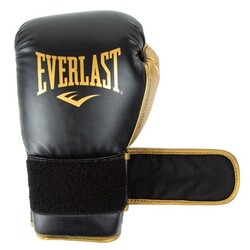 Everlast Powerlock 2r Training Glove Black/Gold 14OZ P00002664 - Thumbnail