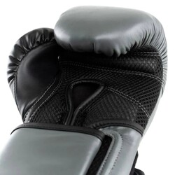 Everlast Powerlock 2r Training Glove Charcoal 14OZ P00002306 - Thumbnail