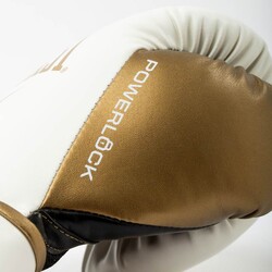 Everlast Powerlock 2R Antrenman Eldiveni White/Gold 14OZ P00003050 - Thumbnail