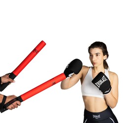 Everlast Powerlock Boks Lapa Çubukları (Kırmızı, Tek Beden) - Thumbnail
