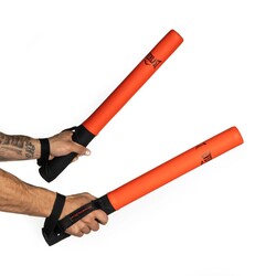 Everlast Powerlock Boks Lapa Çubukları (Kırmızı, Tek Beden) - Thumbnail