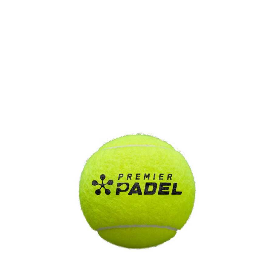 Wilson Premier 3'lü Padel Topu Yellow WR8908401001