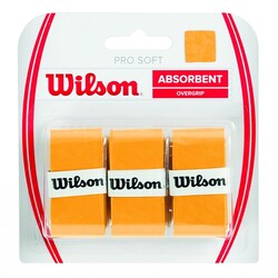 Wilson - Wilson Overgrip Pro Soft 3lü Altın Raket Grip (WRZ4040GO)